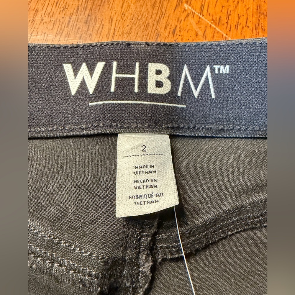 White House, Black market, high-rise skinny Women's Denim in black   size 2  NWT - Picture 5 of 14